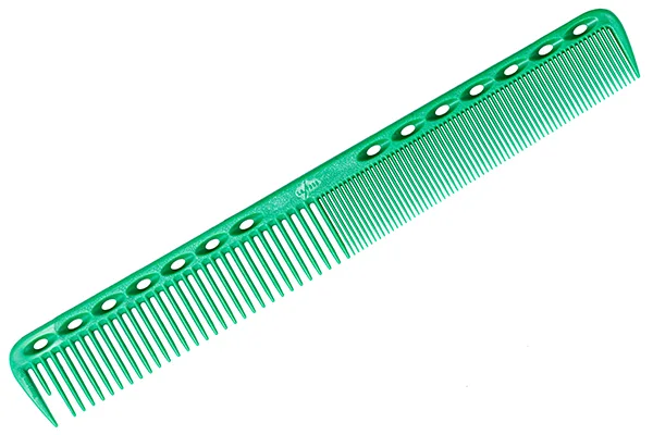 Расчёска для стрижки Y.S.park 339 green, 18 см, зеленая, универсальная