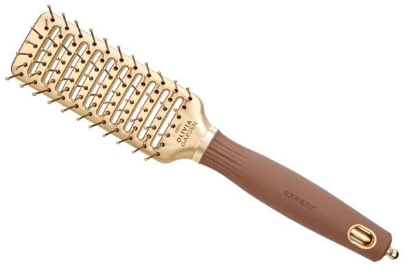 Щетка OG EXPERT STYLE VENT Nylon Bristles Gold&Brown ID2075 (08446)