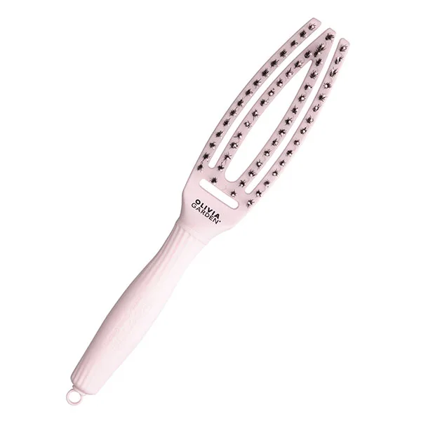 Щетка для волос Fingerbrush Care Iconic Boar&Nylon Pastel Pink S ID1685