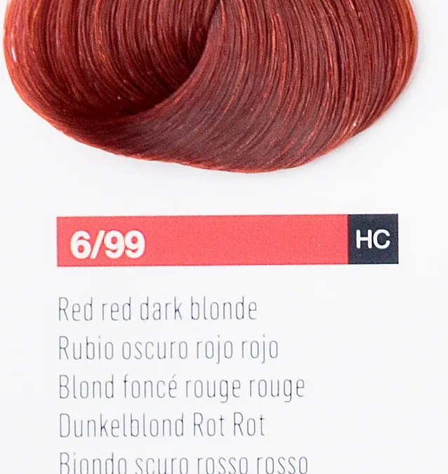 Краска для волос Lakme Chroma 6/99, тёмный блондин красный насыщенный, безаммиачная, перманентная, 60 мл