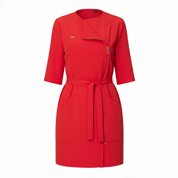 Халат парикмахерский "Milan-red"