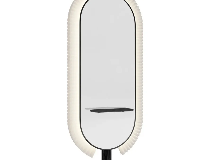 Зеркало парикмахерское KATHERINE COLLAR WITH SHELF