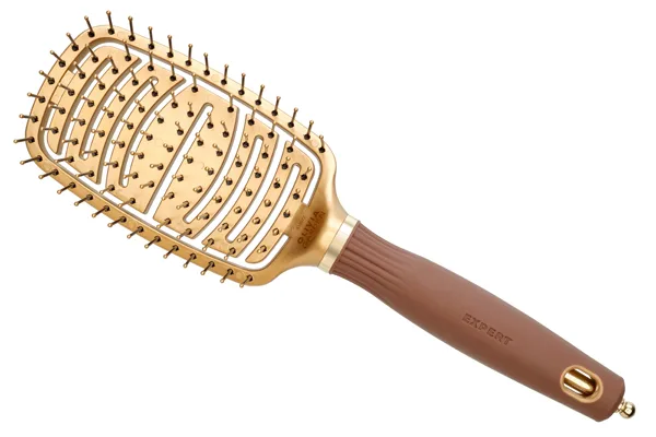 Щетка OG EXPERT CARE FLEX Nylon Bristles Gold&Brown ID2072 (08429)