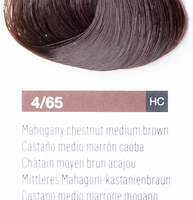 Краска для волос Lakme Chroma 4/65, средний шатен коричнево-махагоновый, безаммиачная, перманентная, 60 мл