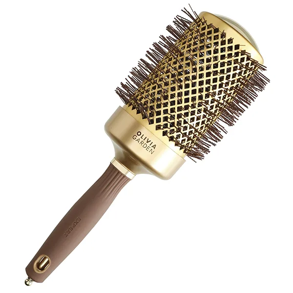 Термобрашинг EXPERT BLOWOUT SHINE Wavy Bristles Gold&Brown 65 мм