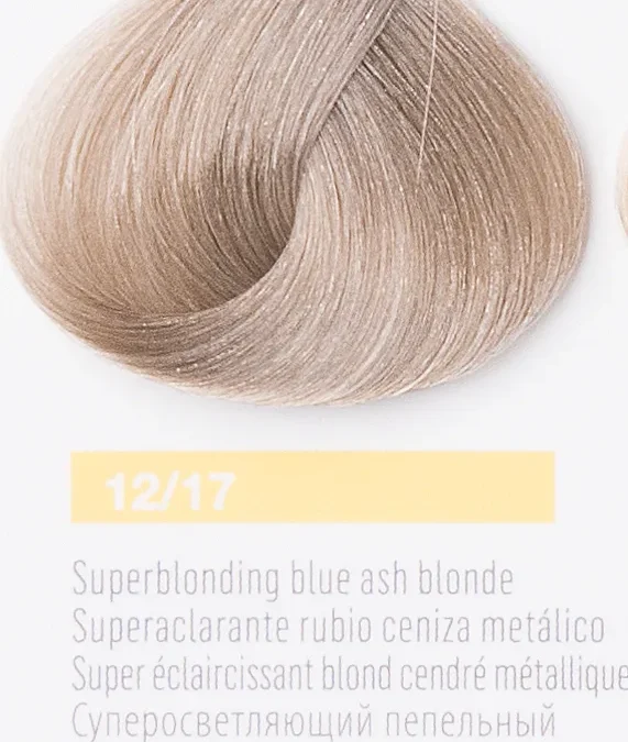 Краска для волос Lakme Collage new 12/17, суперосветляющий пепельный яркий блондин, 60 мл