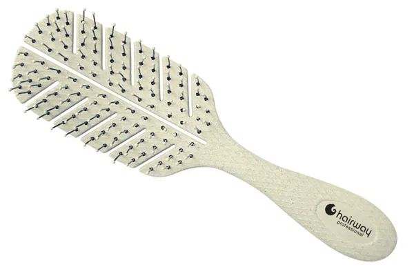 Щетка Hairway ECO Corn массажная 10 рядов 17 см бежевая