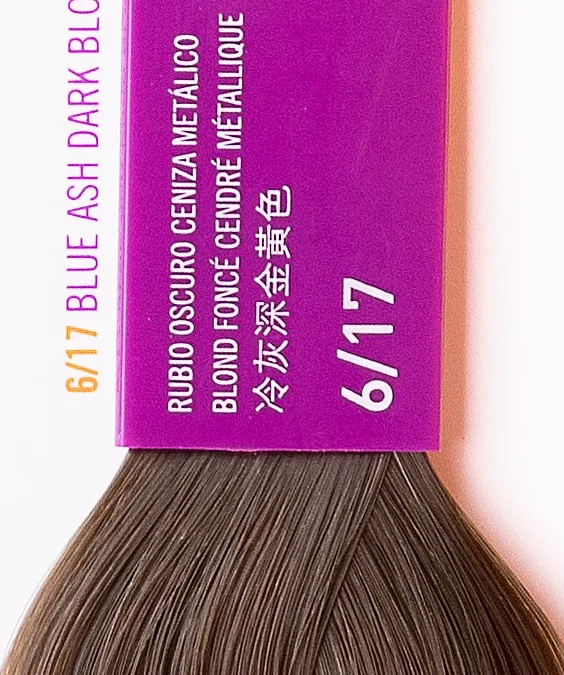 Краска для волос Lakme Gloss 6/17, темный блондин пепельно-синий, 60 мл, полуперманентная