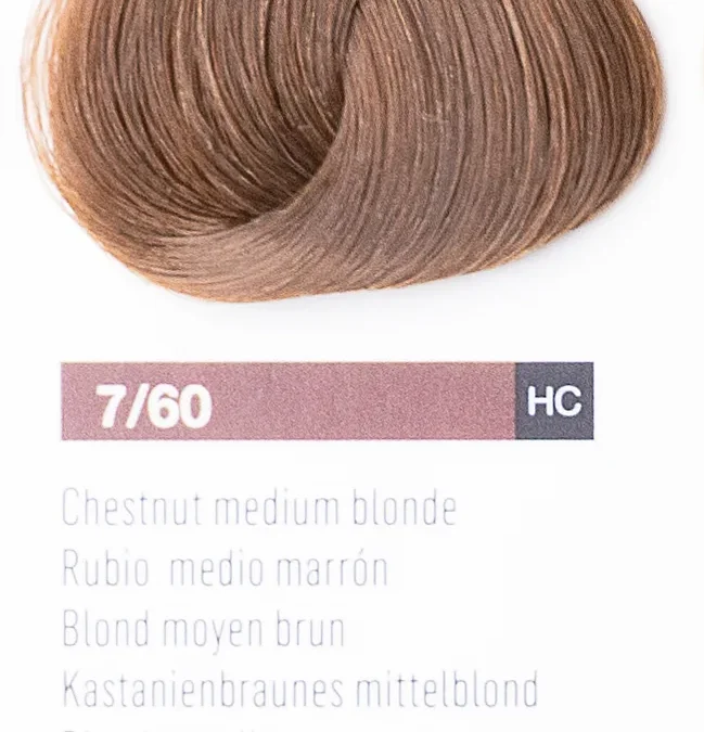 Краска для волос Lakme Chroma 7/60, средний блондин коричневый, безаммиачная, перманентная, 60 мл