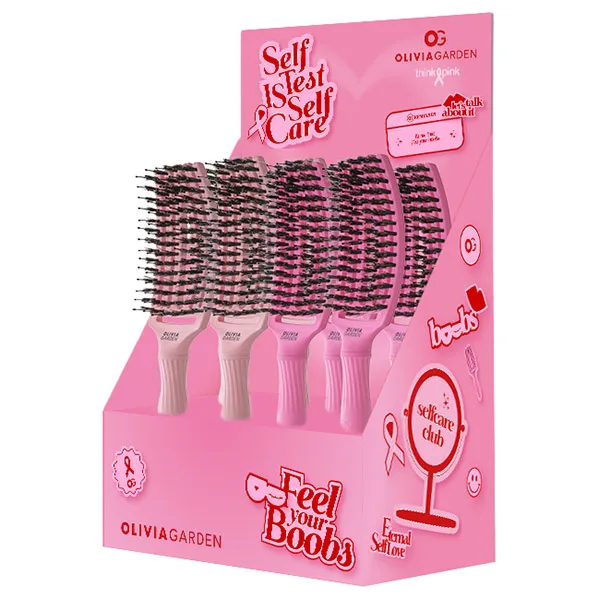 Дисплей с щетками Fingerbrush Care Iconic Boar&Nylon 8 штук ID1846