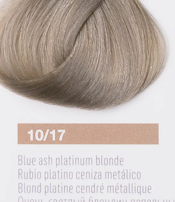 Краска для волос Lakme Collage new 10/17 очень светлый блондин пепельно-синий, 60 мл