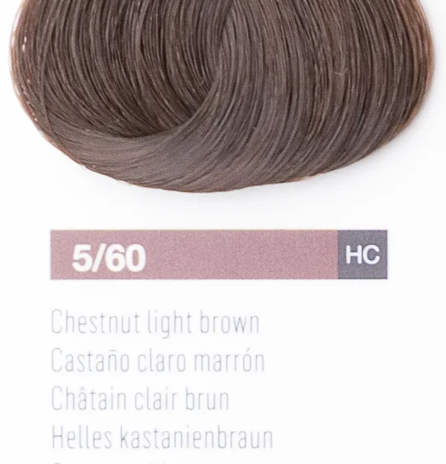 Краска для волос Lakme Chroma 5/60, светлый шатен коричневый, безаммиачная, перманентная, 60 мл
