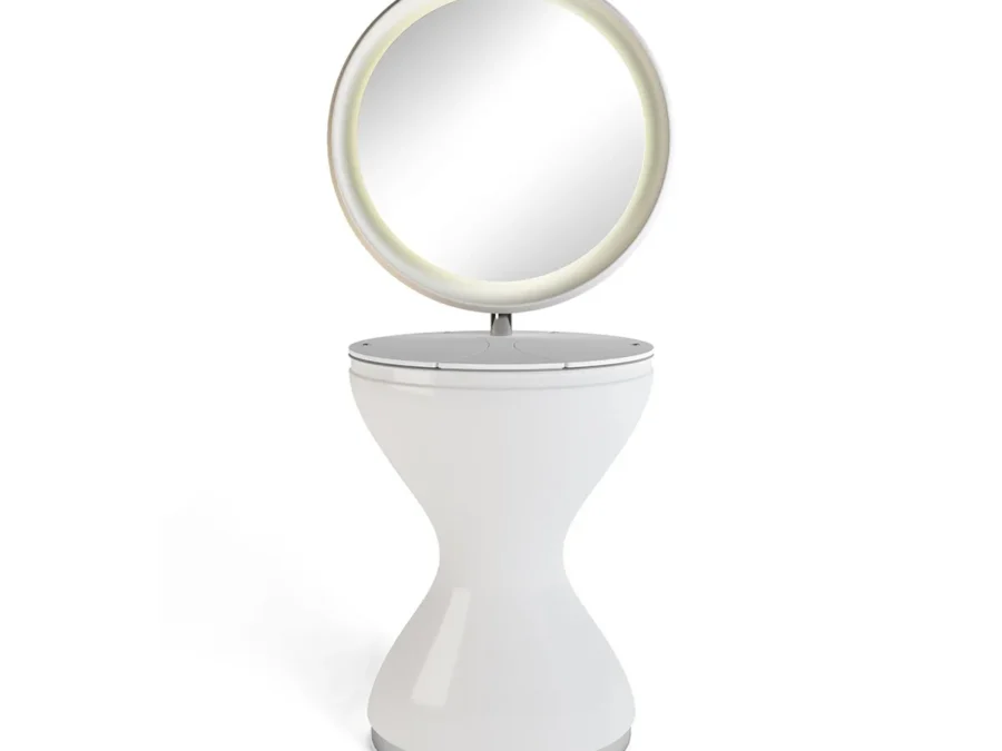Зеркало парикмахерское MISS BEAUTY WALL -Big White-