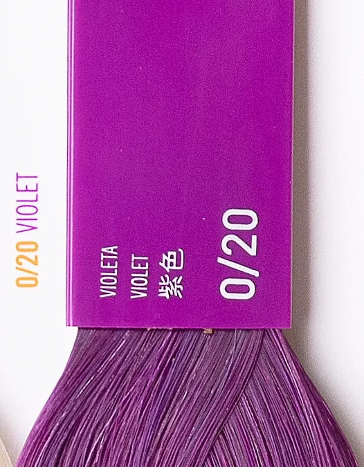 Краска для волос Lakme Gloss 0/20, фиолетовый  микстон, 60 мл, полуперманентная, без аммиака