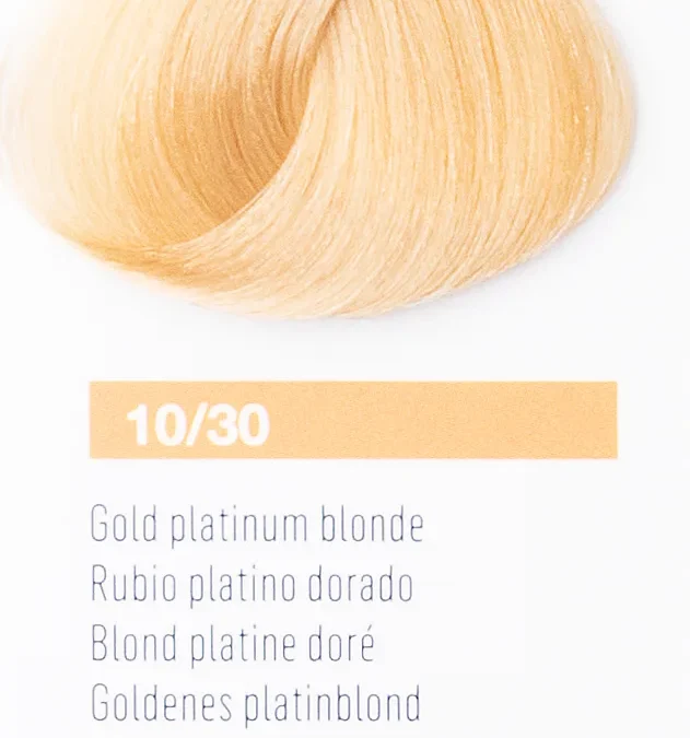 Краска для волос Lakme Chroma 10/30, очень светлый блондин золотистый, безаммиачная, перманентная, 60 мл