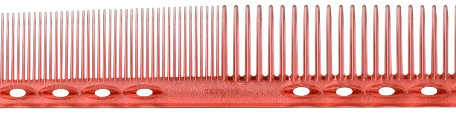 Расчёска для стрижки Y.S.park 339 ruby, 18 см, красная, универсальная