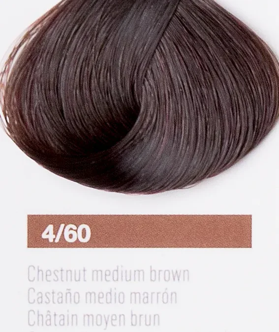 Краска для волос Lakme Collage new 4/60, средний шатен коричневый, 60 мл