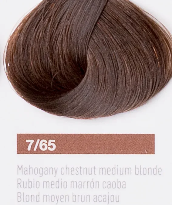 Краска для волос Lakme Collage new 7/65, средний блондин коричнево-махагоновый, 60 мл