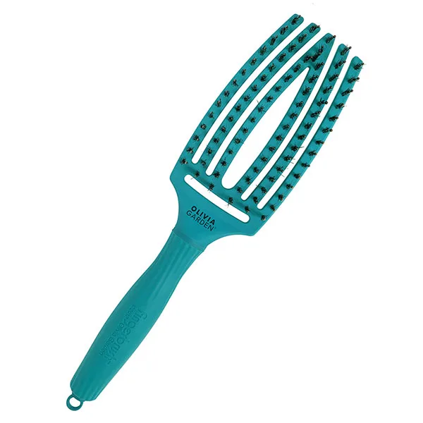 Щетка для укладки Fingerbrush Care Iconic Boar&Nylon BLUE LAGOON ID1835