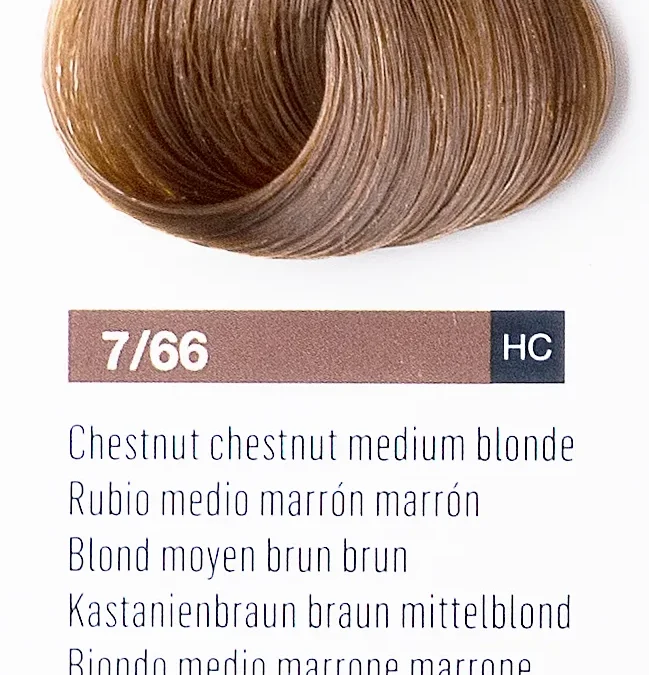 Краска для волос Lakme Chroma 7/66, средний блондин коричневый насыщенный, безаммиачная, перманентная, 60 мл
