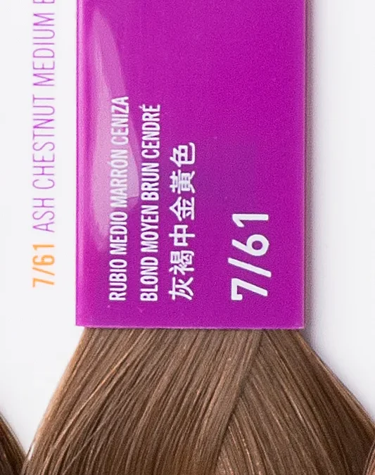 Краска для волос Lakme Gloss 7/61, средний блондин коричнево-пепельный, 60 мл, полуперманентная, без аммиака