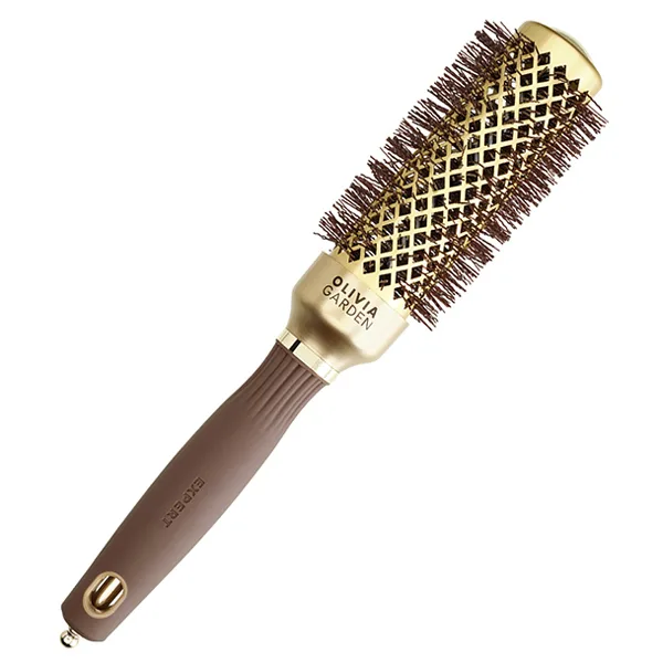 Термобрашинг EXPERT BLOWOUT SHINE Wavy Bristles Gold&Brown 35 мм